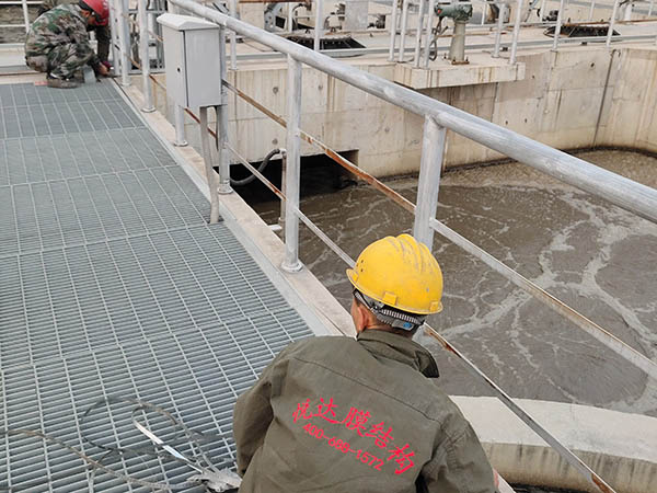 污水池加盖施工现场5